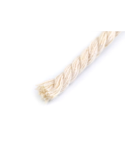 Bavlnená šnúra krútená Ø5 mm macrame - 15 m | Mimib