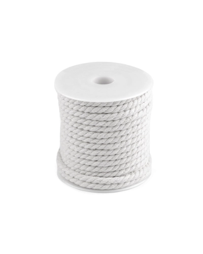 Bavlnená šnúra krútená Ø5 mm macrame - 15 m | Mimib
