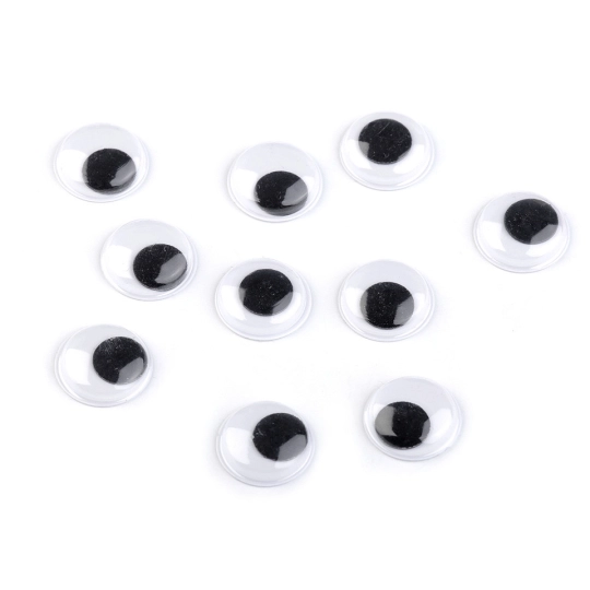 Samolepiace oči Ø18 mm - 50 ks | Mimib