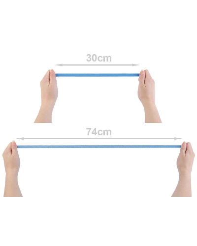 Prádlová guma šírka 10 mm - 5 m | Mimib