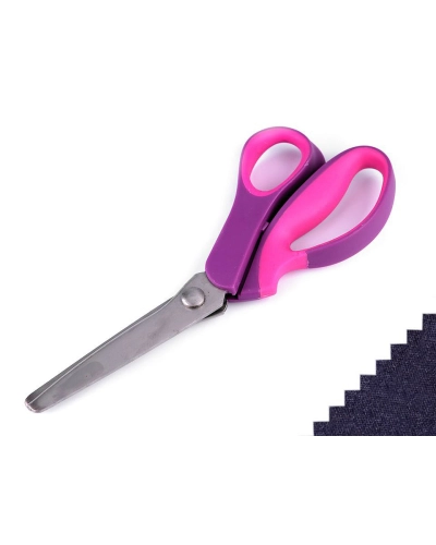 Nožničky entlovacie dĺžka 24 cm oblúčiky / zúbky - 1 ks | Mimib