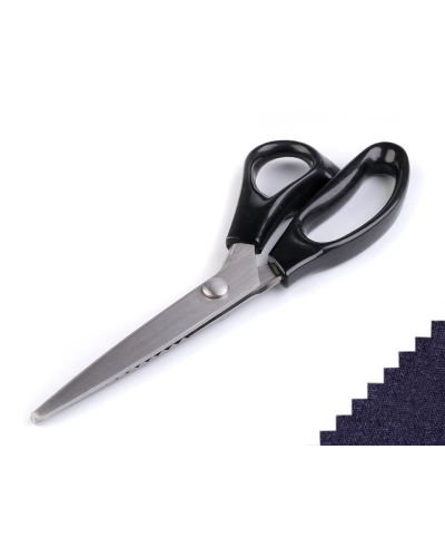 Nožničky entlovacie dĺžka 24 cm oblúčiky / zúbky - 1 ks | Mimib