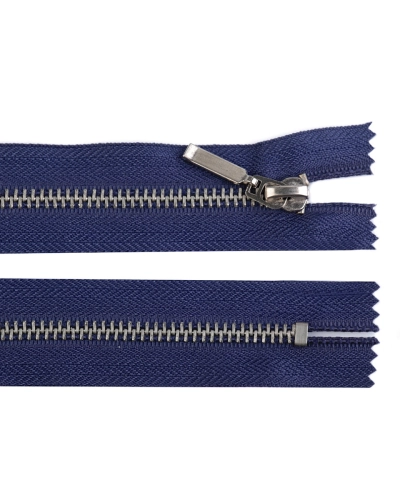 Kovový zips No 5 dĺžka 16 cm (jeansový) - 1 ks | Mimib