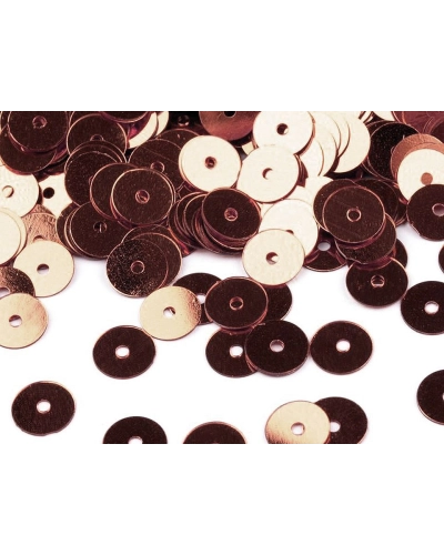 Flitre hladké Ø6 mm s metalickým efektom - 50 g | Mimib