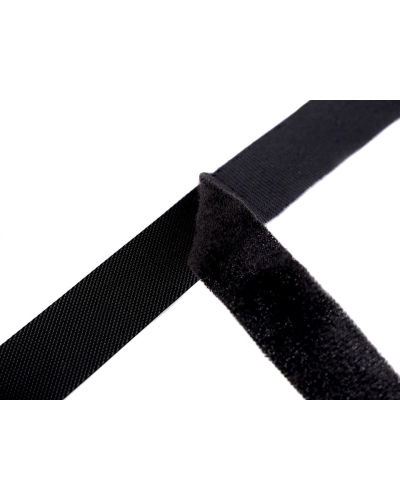 Nízkoprofilový suchý zips háčik + plyš šírka 20 mm jemný - 5 m | Mimib