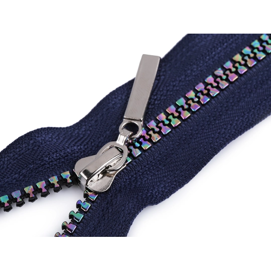 Dúhový kostený zips No 5 dĺžka 40 cm - 1 ks | Mimib