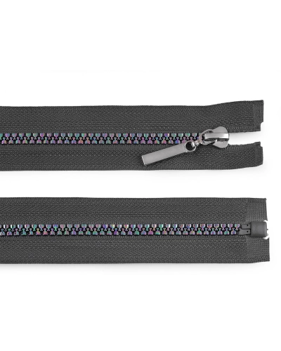 Dúhový kostený zips No 5 dĺžka 50 cm - 1 ks | Mimib