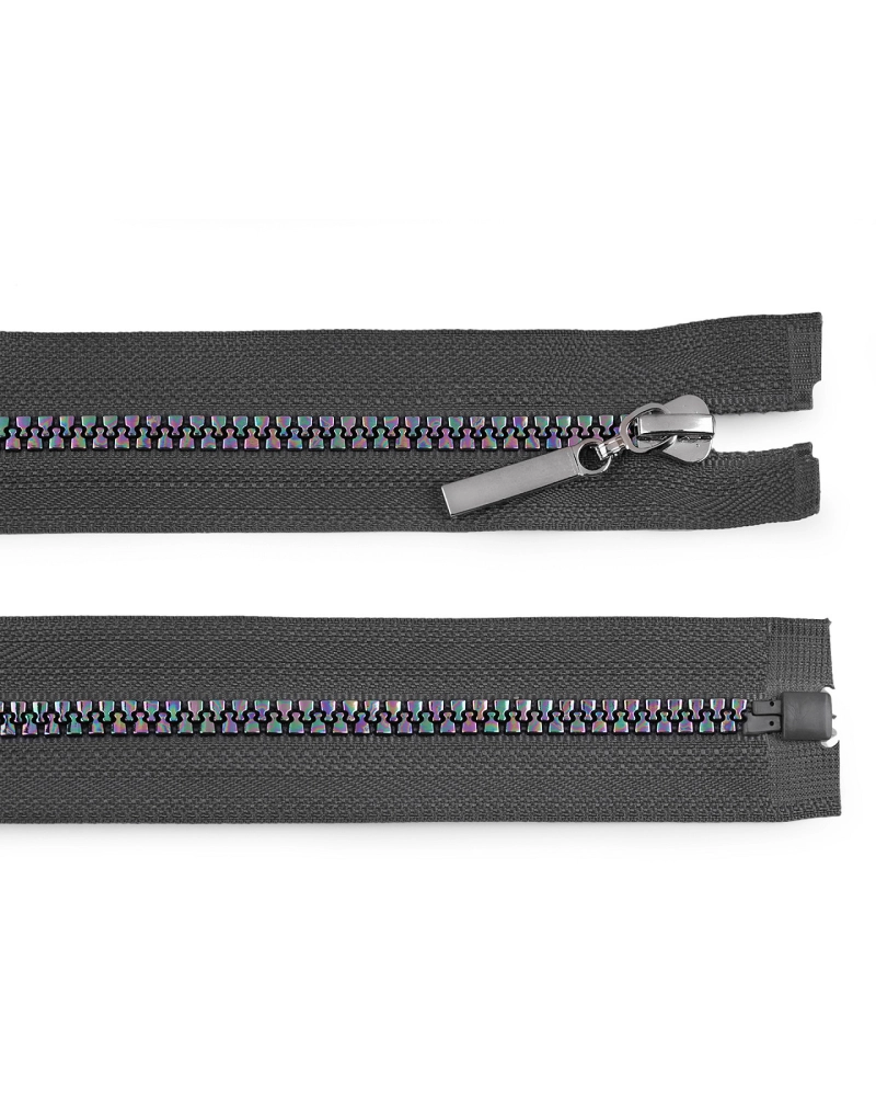 Dúhový kostený zips No 5 dĺžka 50 cm - 1 ks | Mimib