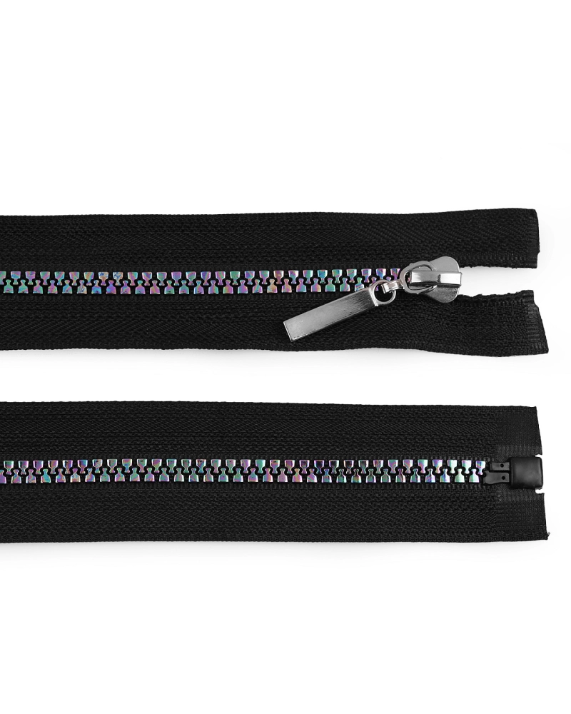 Dúhový kostený zips No 5 dĺžka 60 cm - 1 ks | Mimib