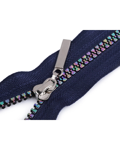 Dúhový kostený zips No 5 dĺžka 70 cm - 1 ks | Mimib