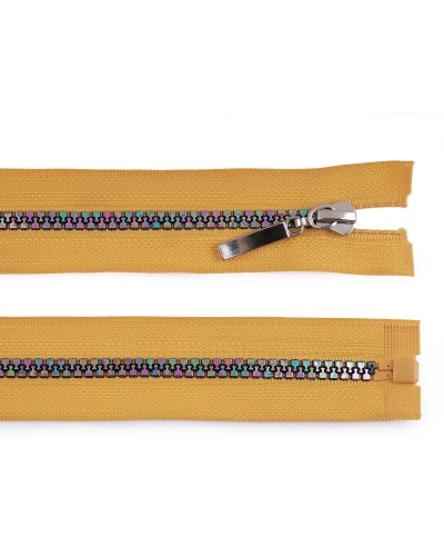 Dúhový kostený zips No 5 dĺžka 70 cm - 1 ks | Mimib