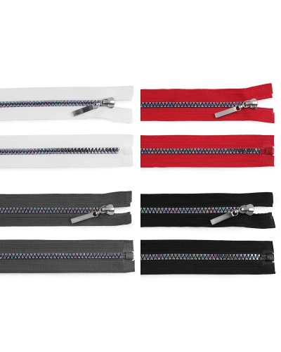 Dúhový kostený zips No 5 dĺžka 70 cm - 1 ks | Mimib
