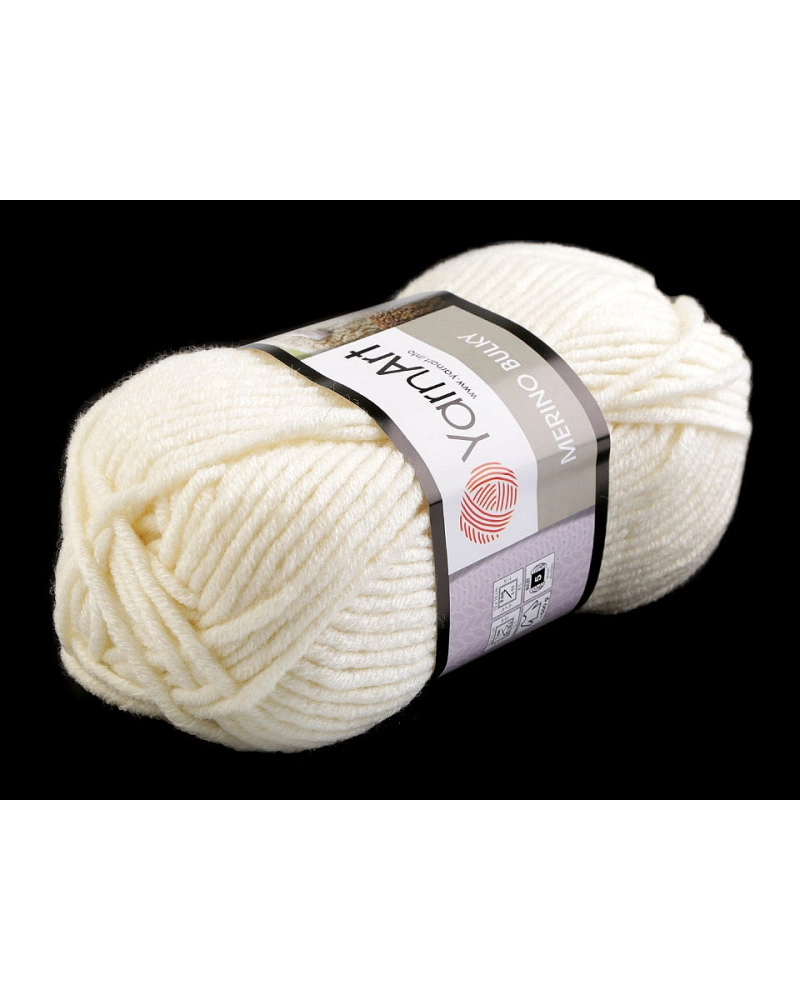 Pletacia priadza Merino hrčky 100 g - 1 ks | Mimib