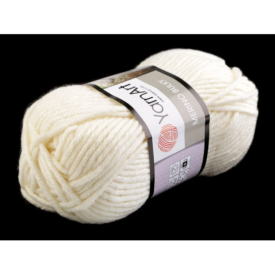 Pletacia priadza Merino hrčky 100 g - 1 ks | Mimib