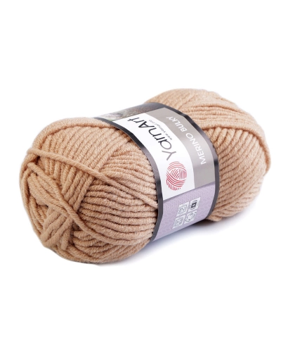Pletacia priadza Merino hrčky 100 g - 1 ks | Mimib