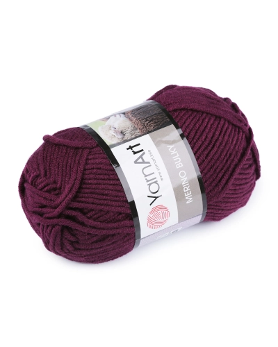 Pletacia priadza Merino hrčky 100 g - 1 ks | Mimib