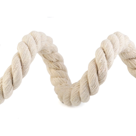 Bavlnená šnúra krútená Ø18 mm macrame - 1 m | Mimib
