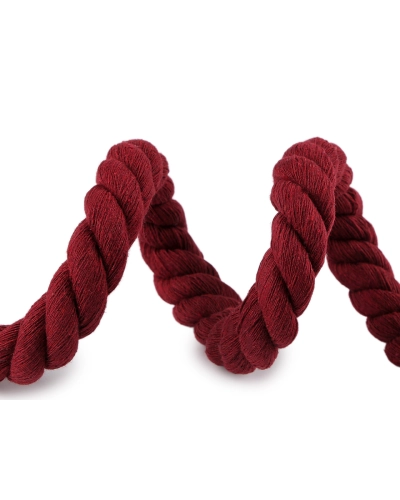 Bavlnená šnúra krútená Ø20 mm macrame - 1 m | Mimib