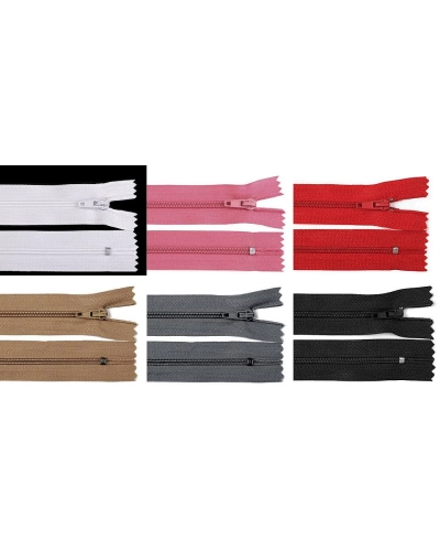 Špirálový zips No 3 dĺžka 12 cm autolock - 1 ks | Mimib