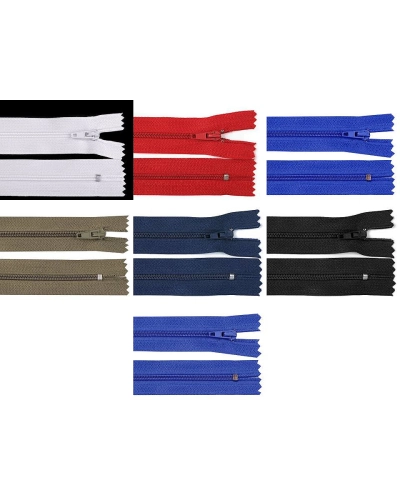 Špirálový zips No 3 dĺžka 14 cm autolock - 1 ks | Mimib