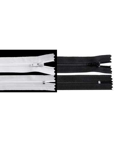 Špirálový zips No 3 dĺžka 18 cm autolock - 1 ks | Mimib