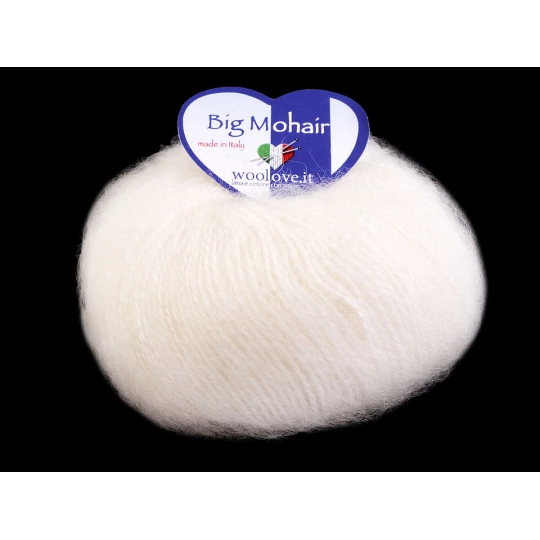 Pletacia priadza Big Mohair 25 g - 1 ks | Mimib