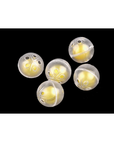 Hrkálka gulička Ø2,4 a 2,6 cm - 5 ks | Mimib