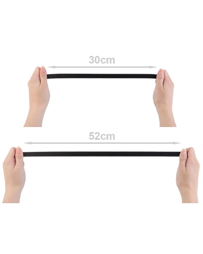 Guma saténová / ramienková šírka 12 mm - 1 m | Mimib