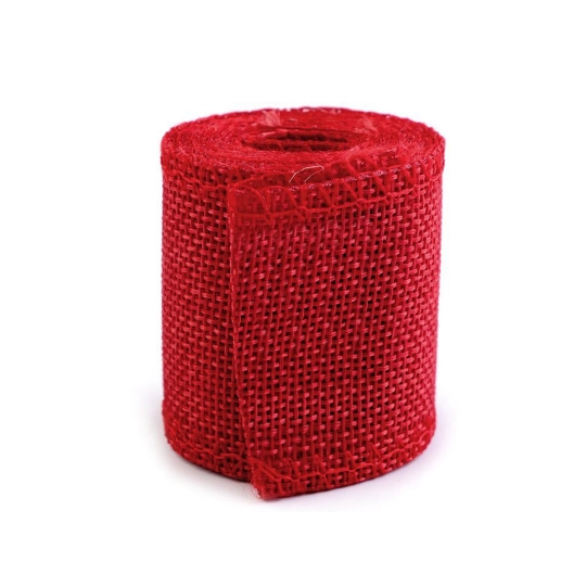 Stuha imitácia juty šírka 50 mm - 1 ks | Mimib