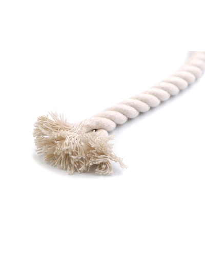 Bavlnená šnúra krútená Ø10 mm tuhá, macrame - 1 m | Mimib