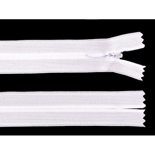 Špirálový zips skrytý No 3 dĺžka 35 cm dederon - 1 ks | Mimib