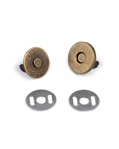 Magnetické zapínanie tenké Ø14 mm - 5 sada | Mimib