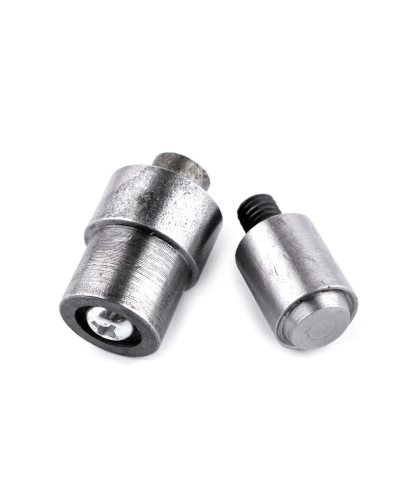 Piston na nitovanie lesklých priechodiek vnútorný Ø12 mm - 1 sada | Mimib