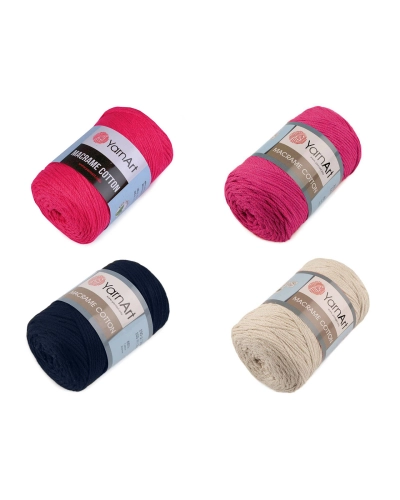 Pletacia priadza Macrame Cotton 250 g - 1 ks | Mimib