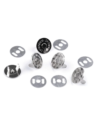 Magnetické zapínanie tenké Ø18 mm - 5 sada | Mimib