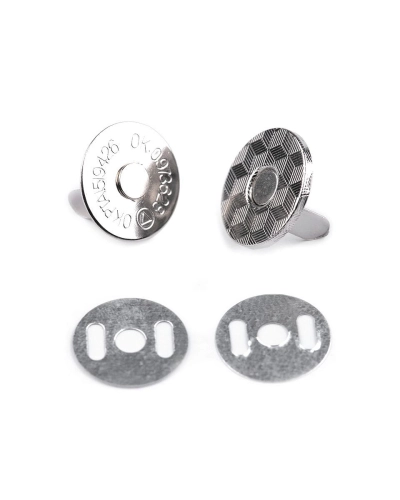 Magnetické zapínanie tenké Ø18 mm - 5 sada | Mimib
