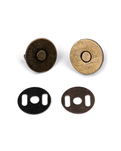 Magnetické zapínanie tenké Ø18 mm - 5 sada | Mimib