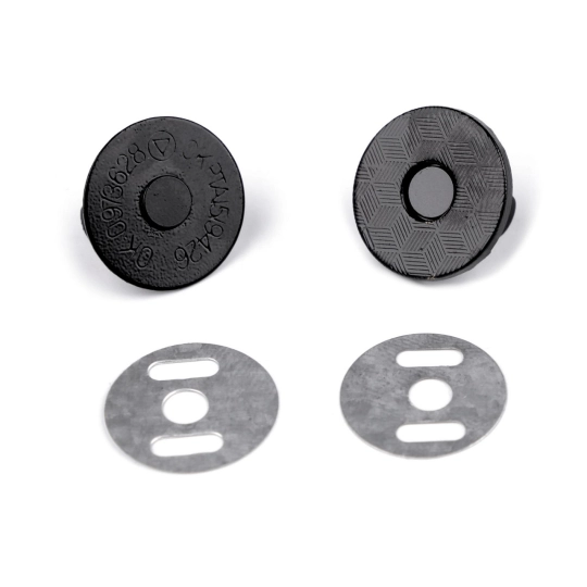 Magnetické zapínanie tenké Ø18 mm - 5 sada | Mimib