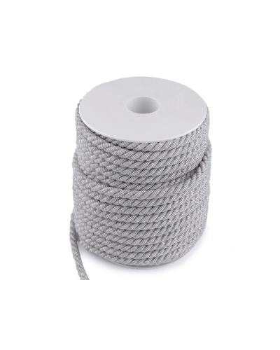 Krútená šnúra dvojfarebná Ø6 mm macrame - 25 m | Mimib