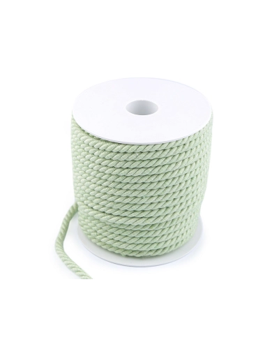 Krútená šnúra dvojfarebná Ø6 mm macrame - 25 m | Mimib
