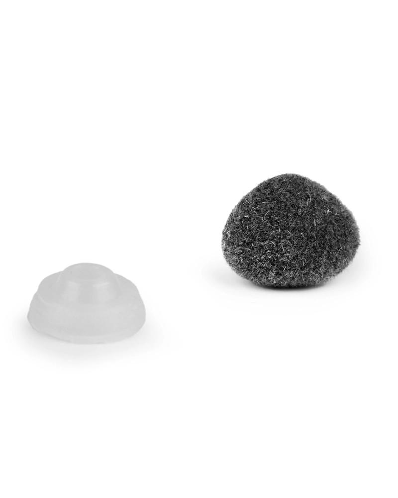 Ňufák zamatový s poistkou 10x12 mm - 5 sada | Mimib