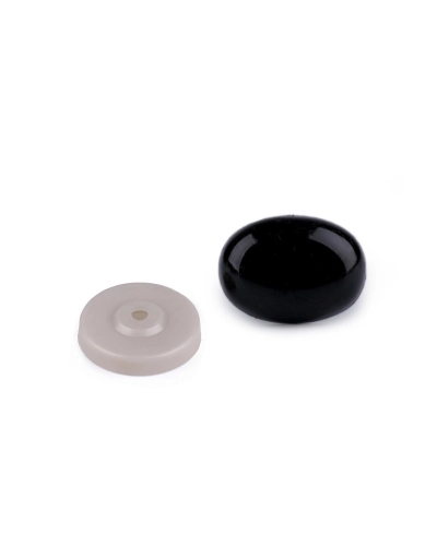 Ňufák / oči s poistkou 11x15 mm - 5 sada | Mimib