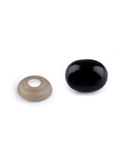 Ňufák / oči s poistkou 13x16 mm - 5 sada | Mimib
