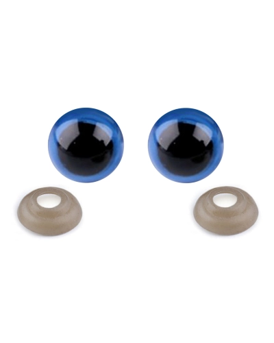 Oči s poistkou Ø14 mm - 10 sada | Mimib