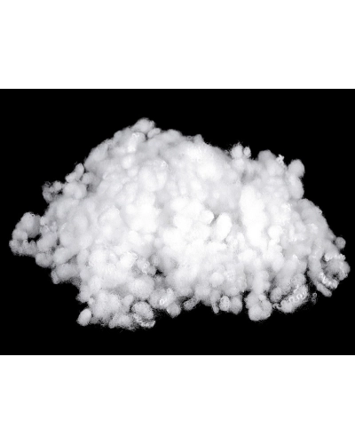 Výplň - guličky z dutého vlákna bielené 1 kg - 1 sáčok | Mimib