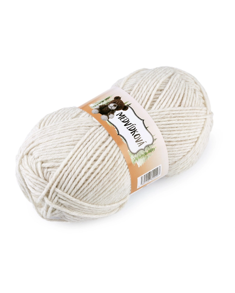 Pletacia priadza medvedíková 100 g - 1 ks | Mimib