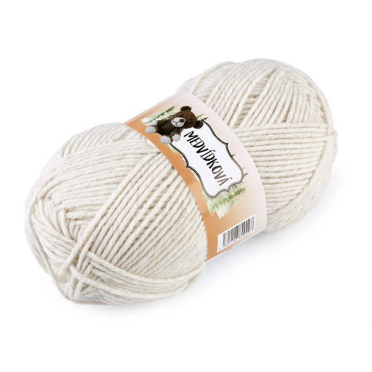 Pletacia priadza medvedíková 100 g - 1 ks | Mimib