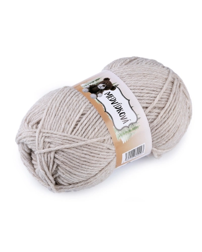 Pletacia priadza medvedíková 100 g - 1 ks | Mimib