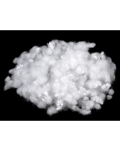 Výplň - guličky z dutého vlákna nebielené 1 kg - 1 sáčok | Mimib