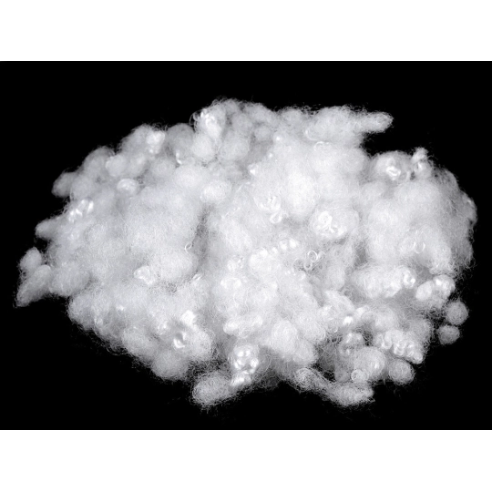 Výplň - guličky z dutého vlákna nebielené 1 kg - 1 sáčok | Mimib